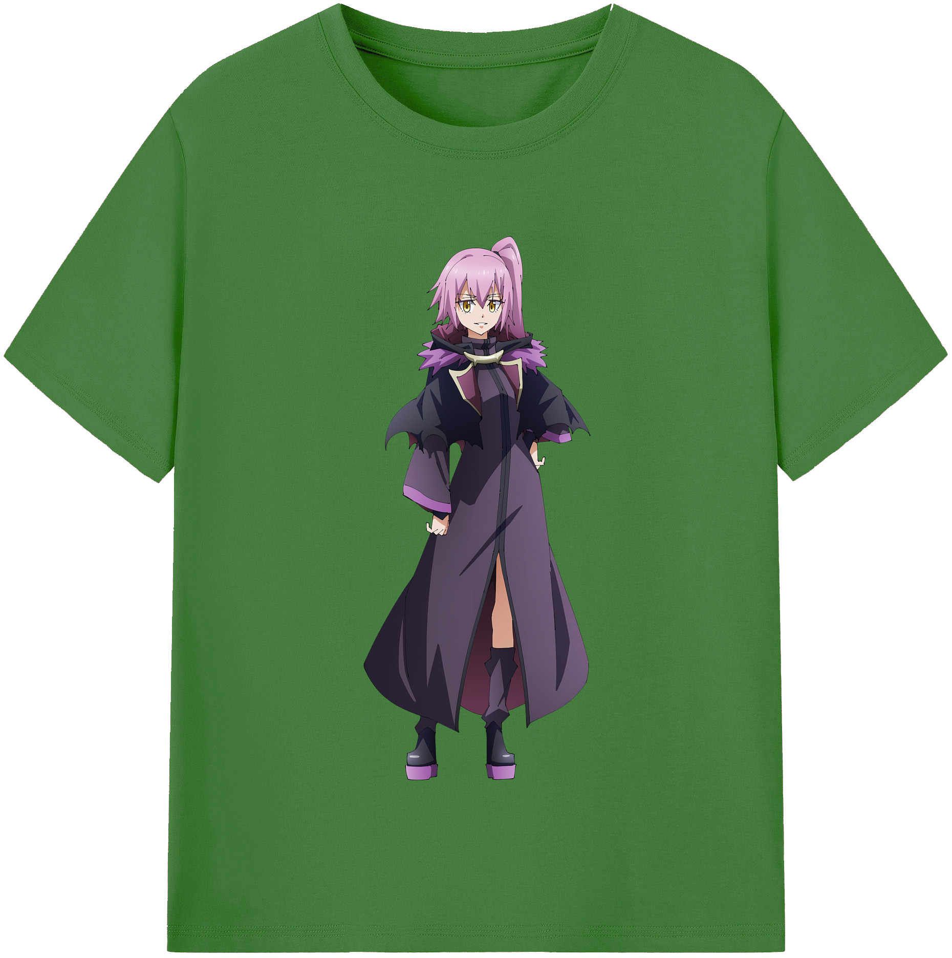 （画像用） 転スラ Regarding Reincarnated to Slime レディースカジュアルプリントTシャツ（綿100％）